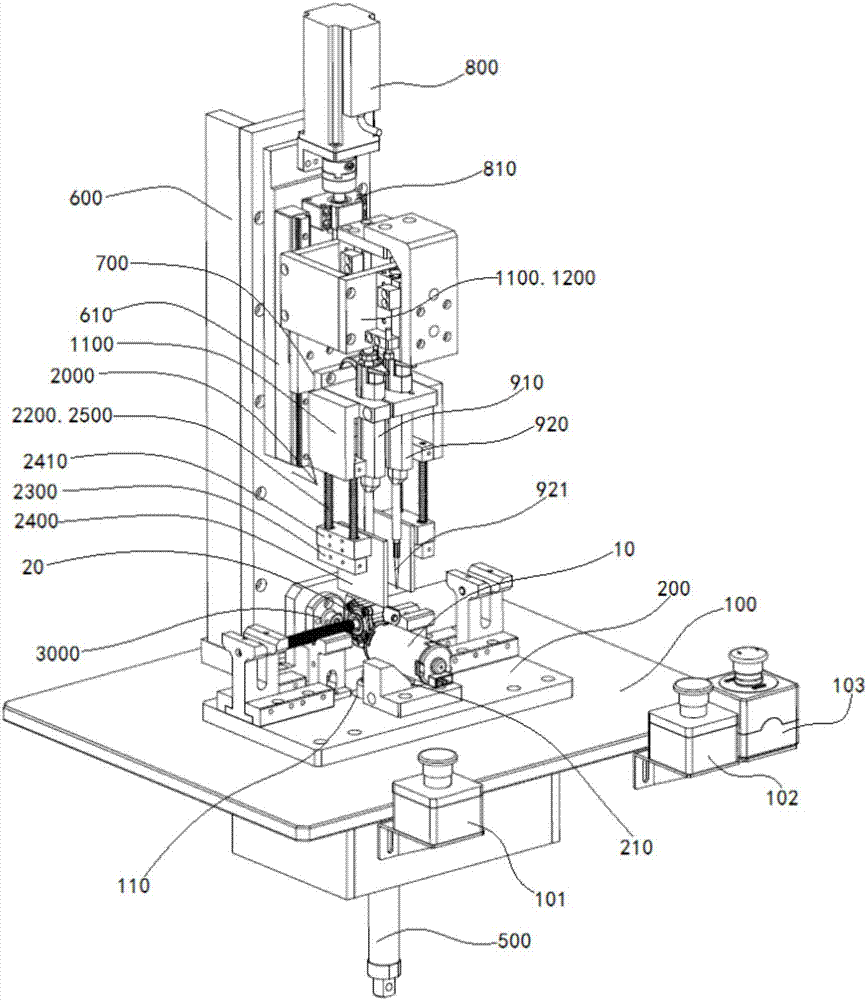 Glue dispending machine