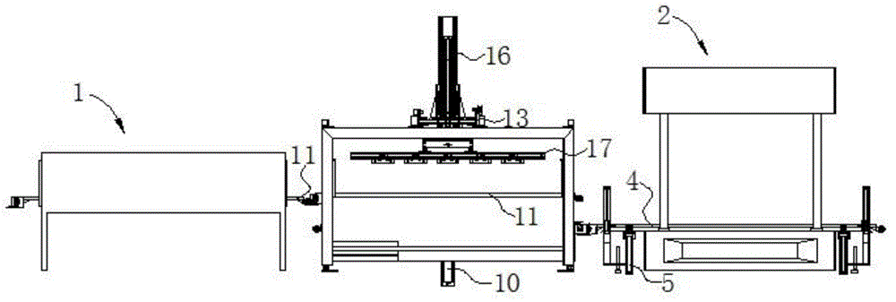 Automatic puncture feeding device