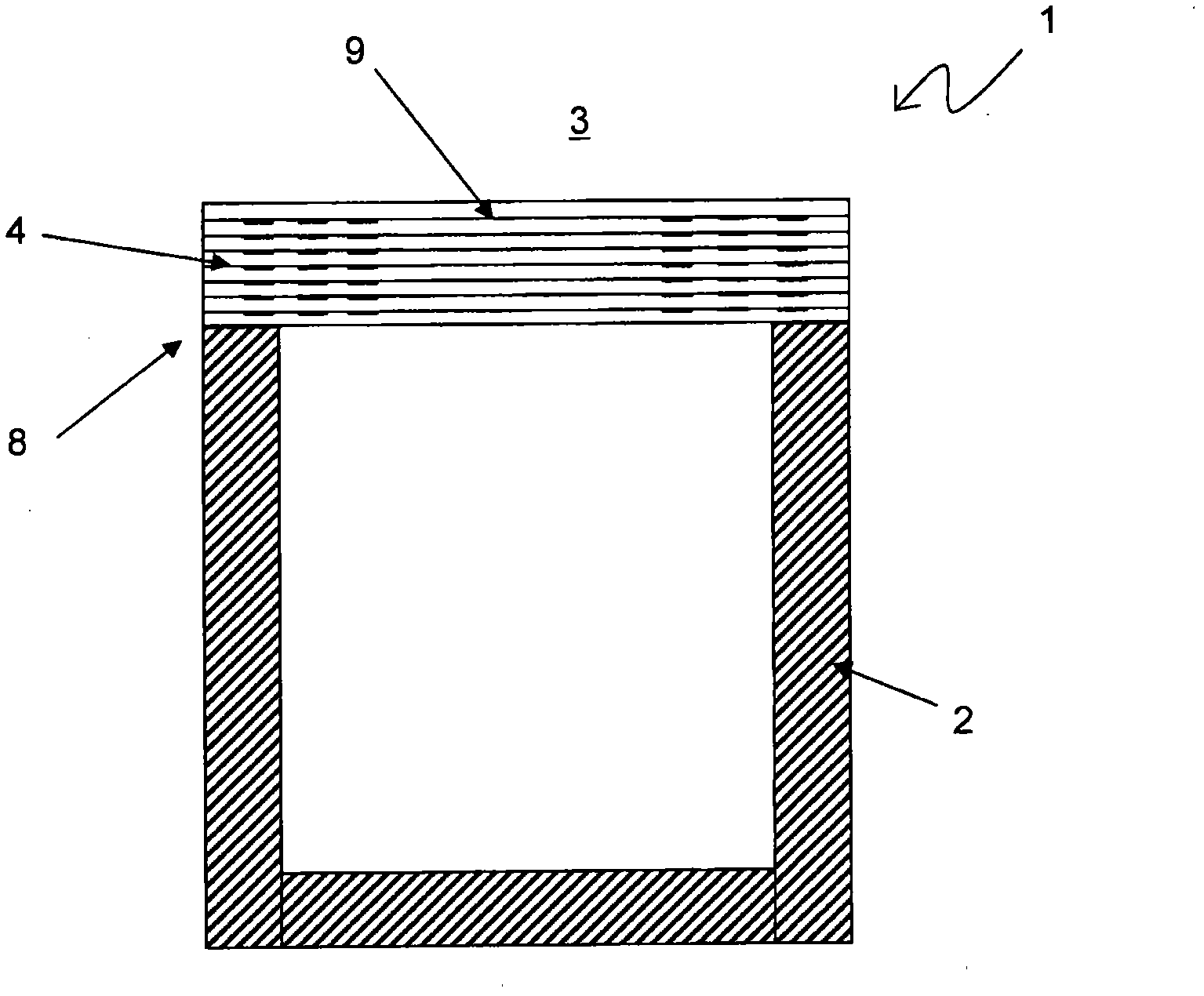 Sensor in which the sentor element is part of the sensor housing