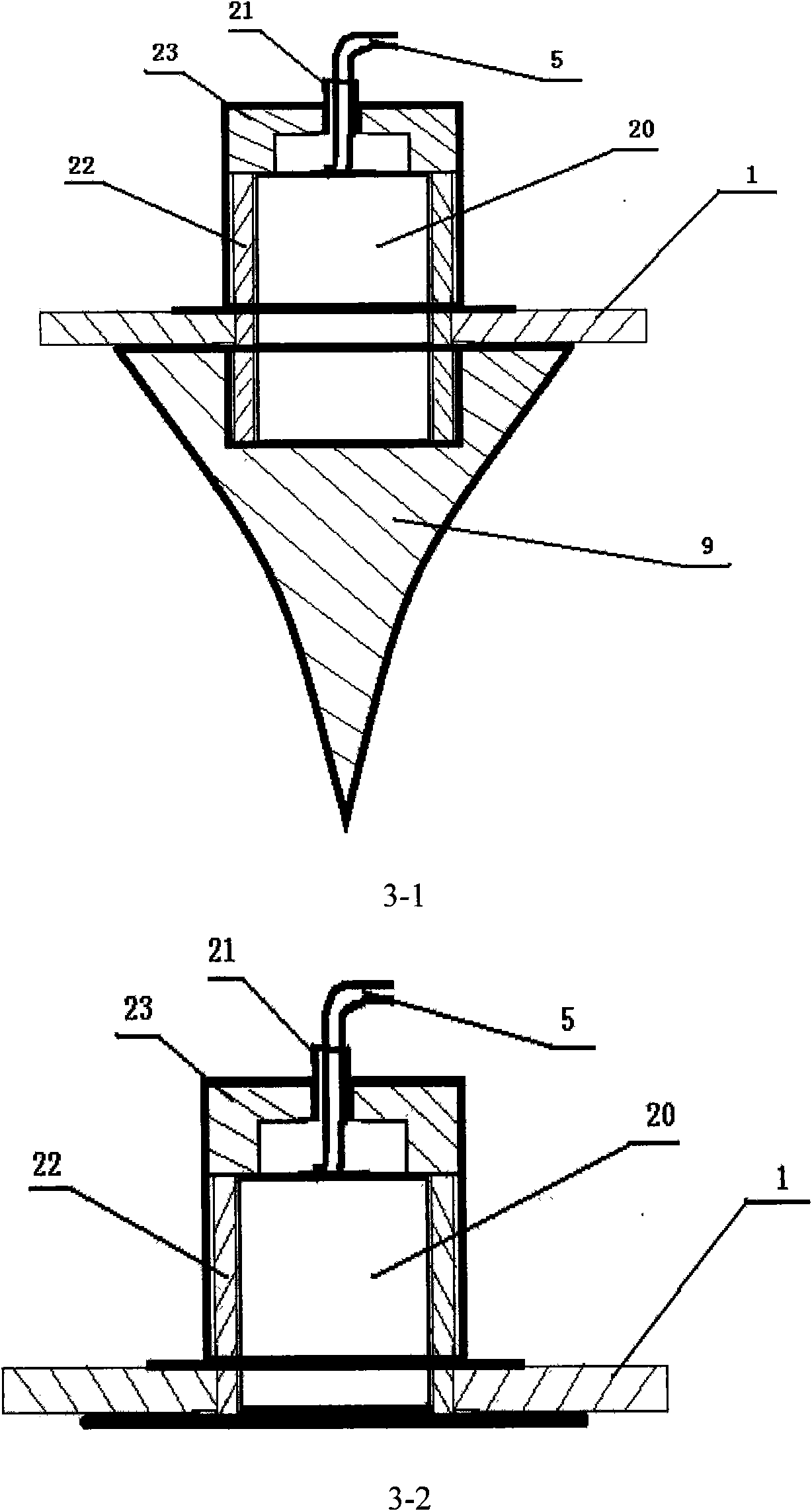 Seismic sensor array device and data collecting method thereof