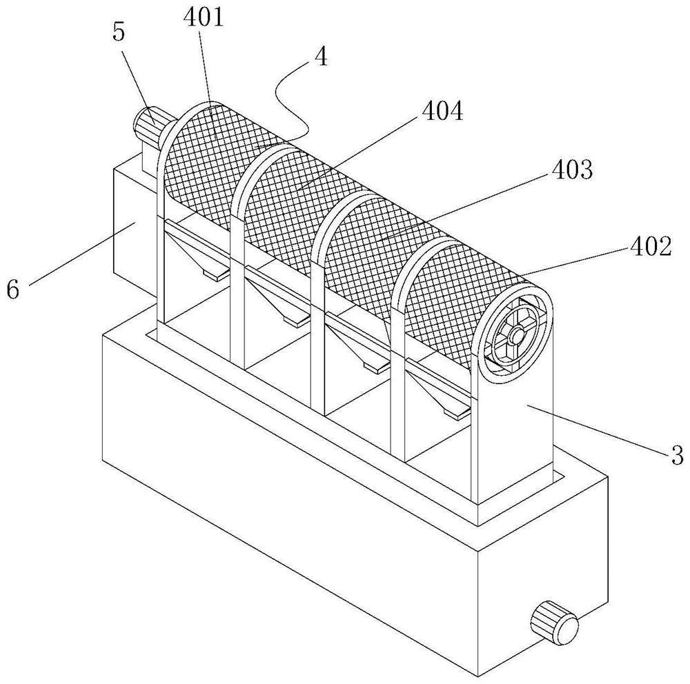 Double-layer screen device for ceramsite screening