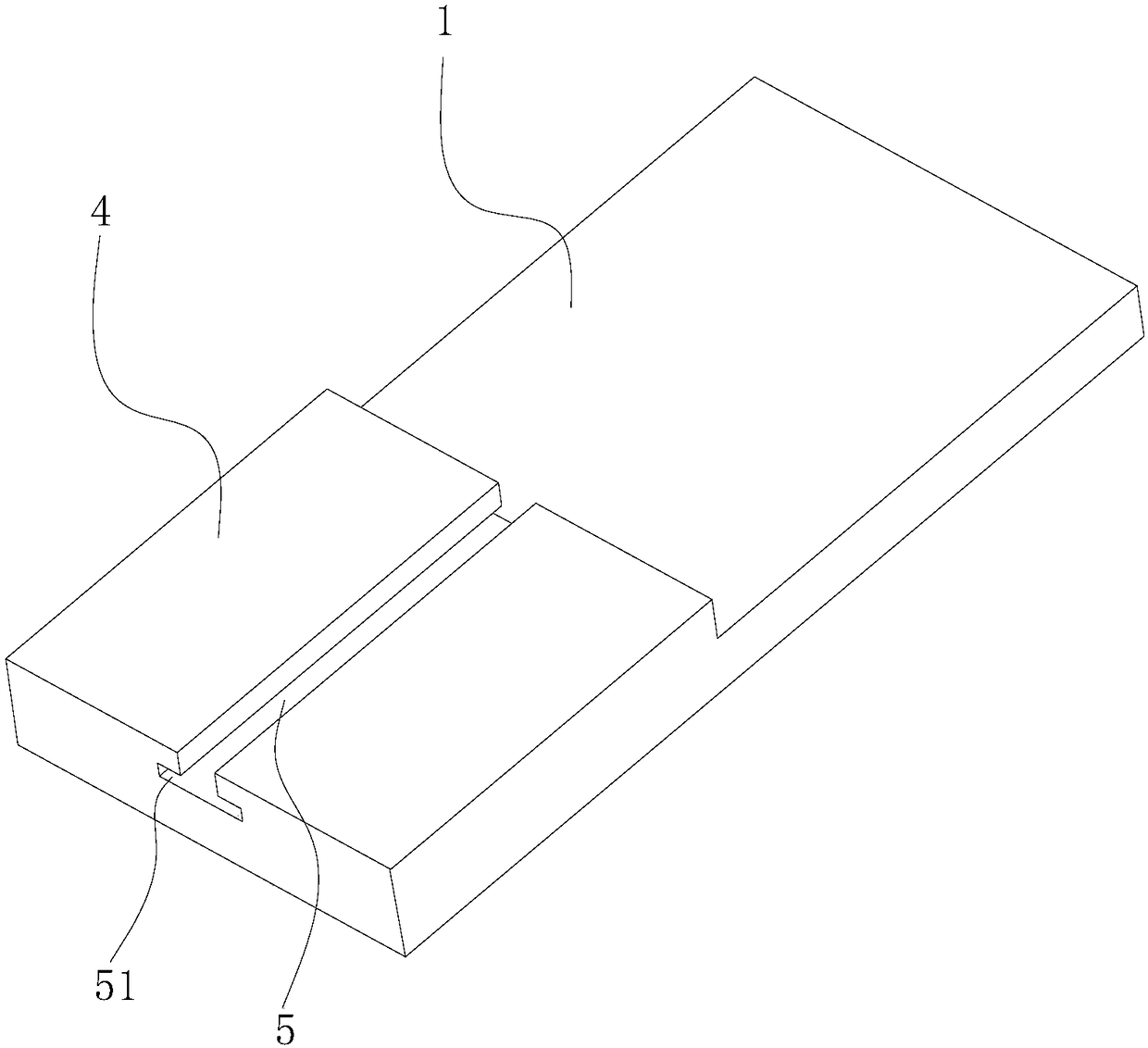 Mechanical clamping jaw for machinery manufacturing