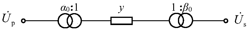 Transformation matrix-based transformer three-phase model building method