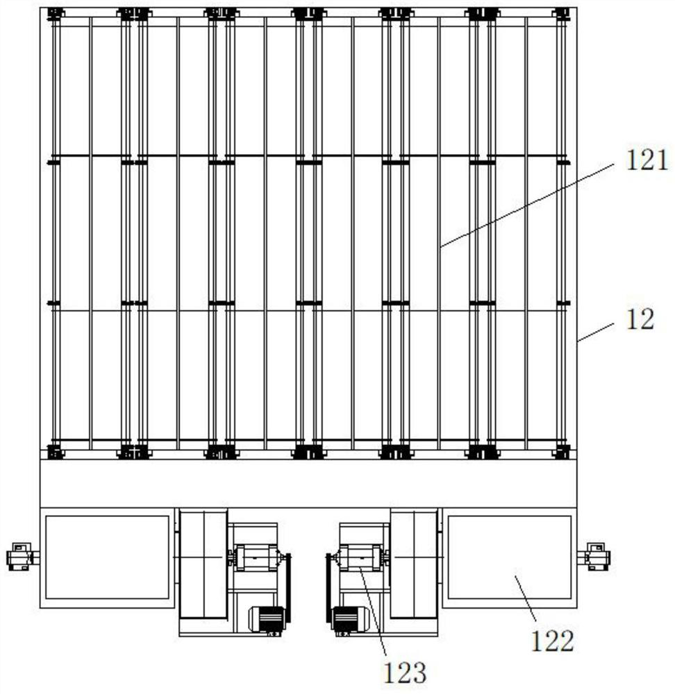 Horizontal aluminum profile surface oxidation electrophoresis production line