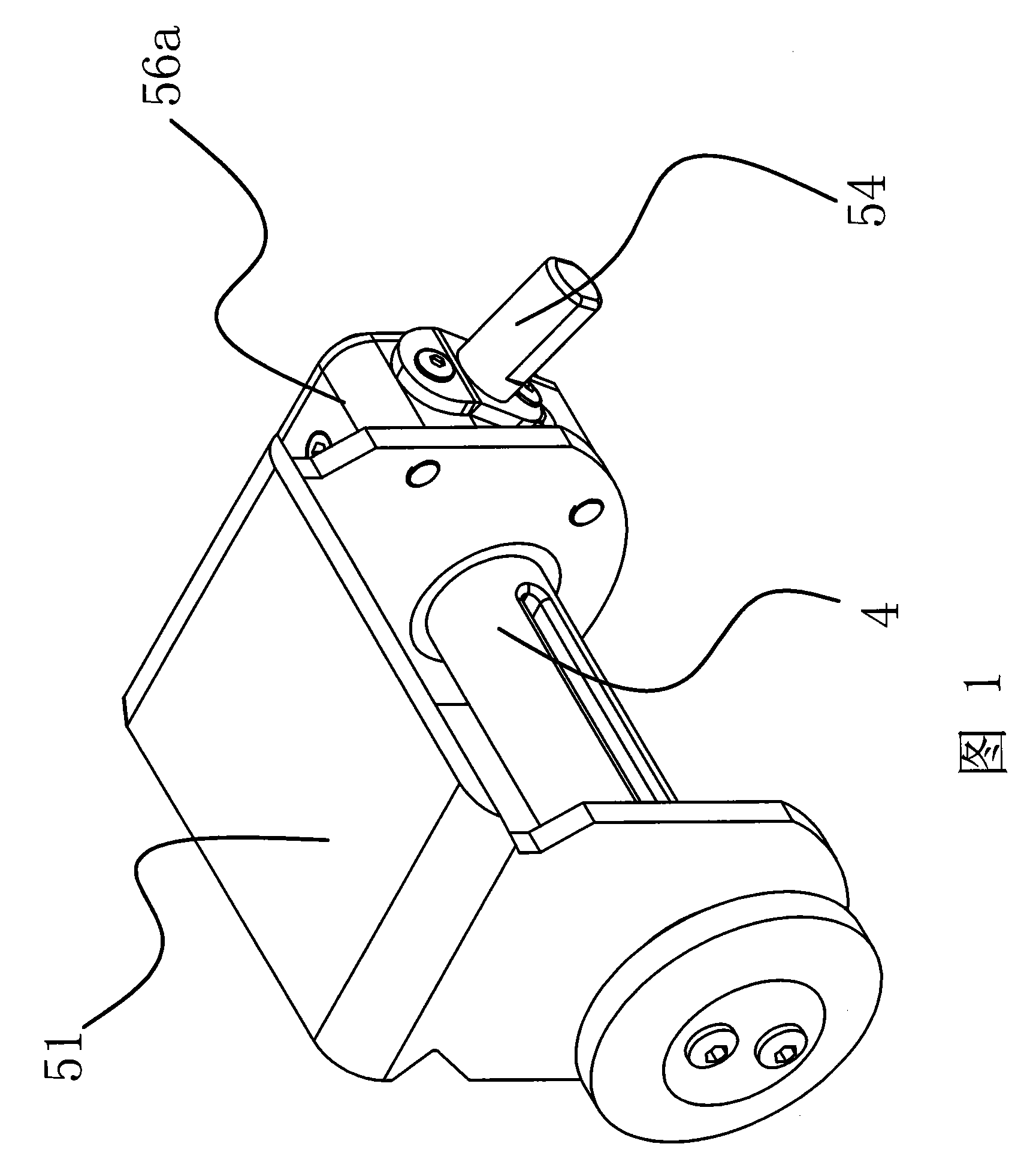 Tape picking and laying device of tighter