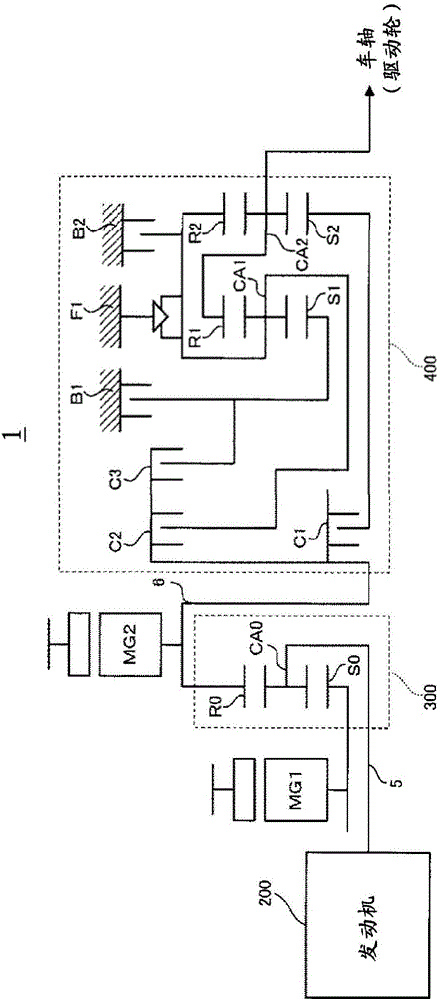 Hybrid vehicle control device