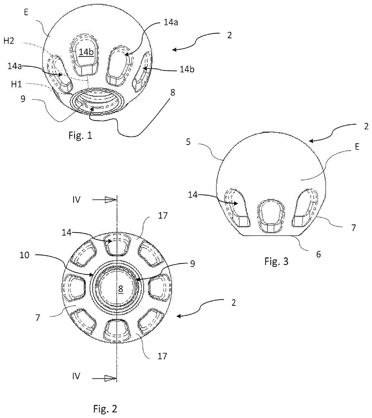 Spacer device for treating a joiny of the human body