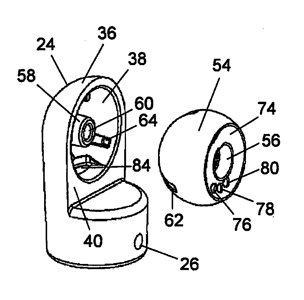 Mounting knuckle