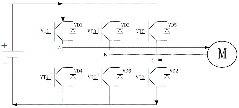 Delay control method for inhibiting torque ripple of brushless direct-current motor