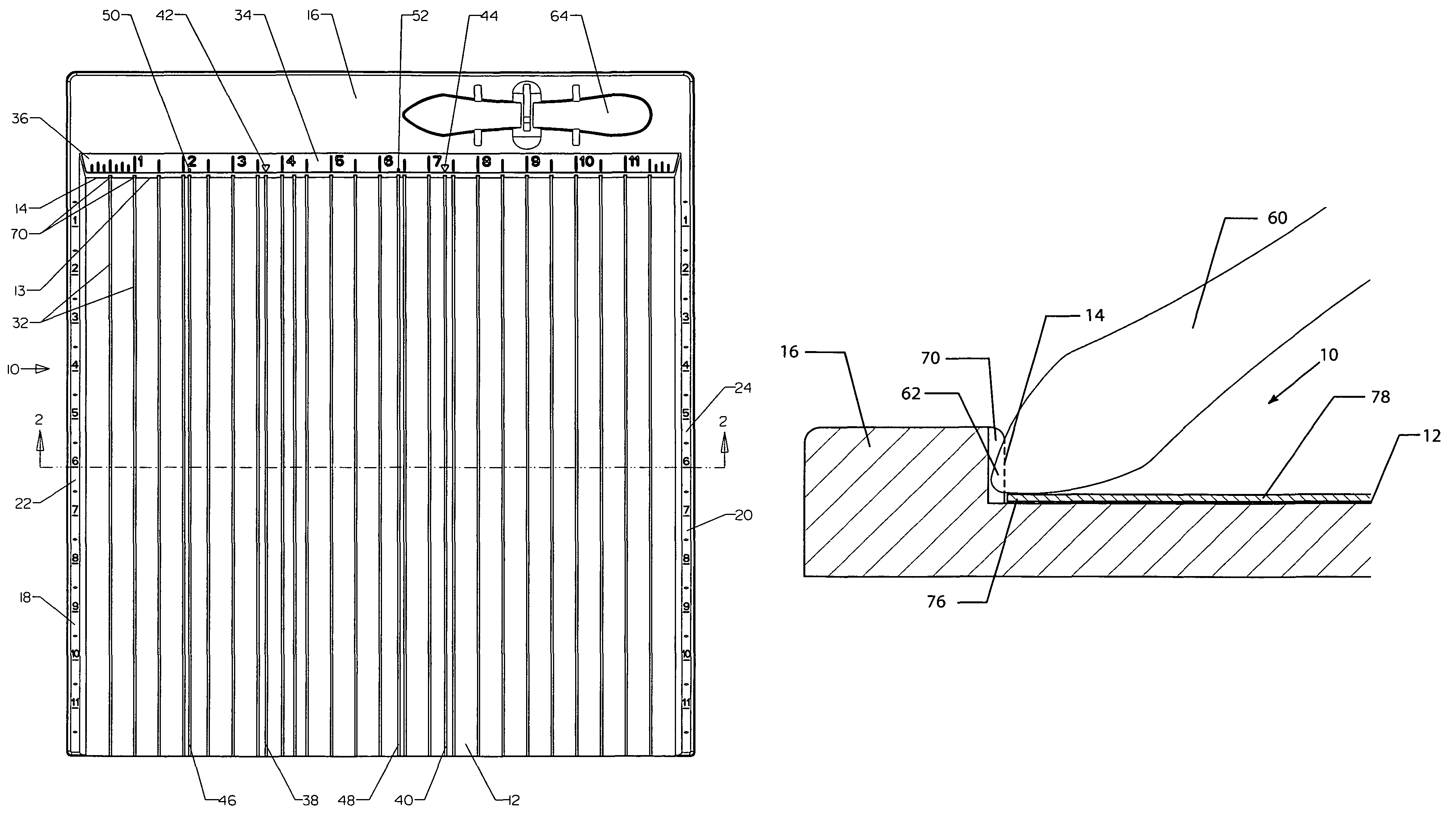 Paper-scoring apparatus