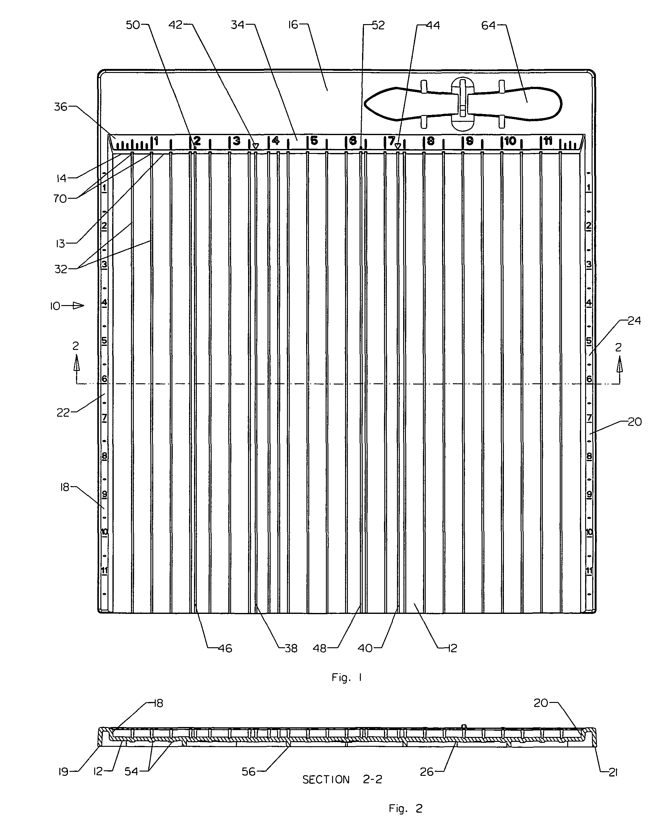 Paper-scoring apparatus