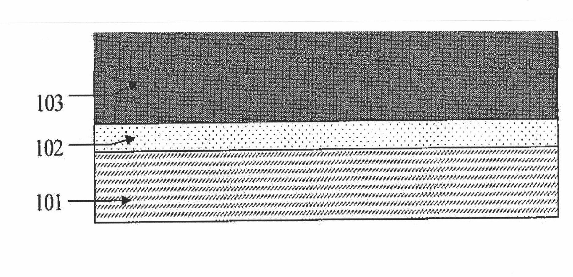 Polycrystalline silicon thin film based on metal induction