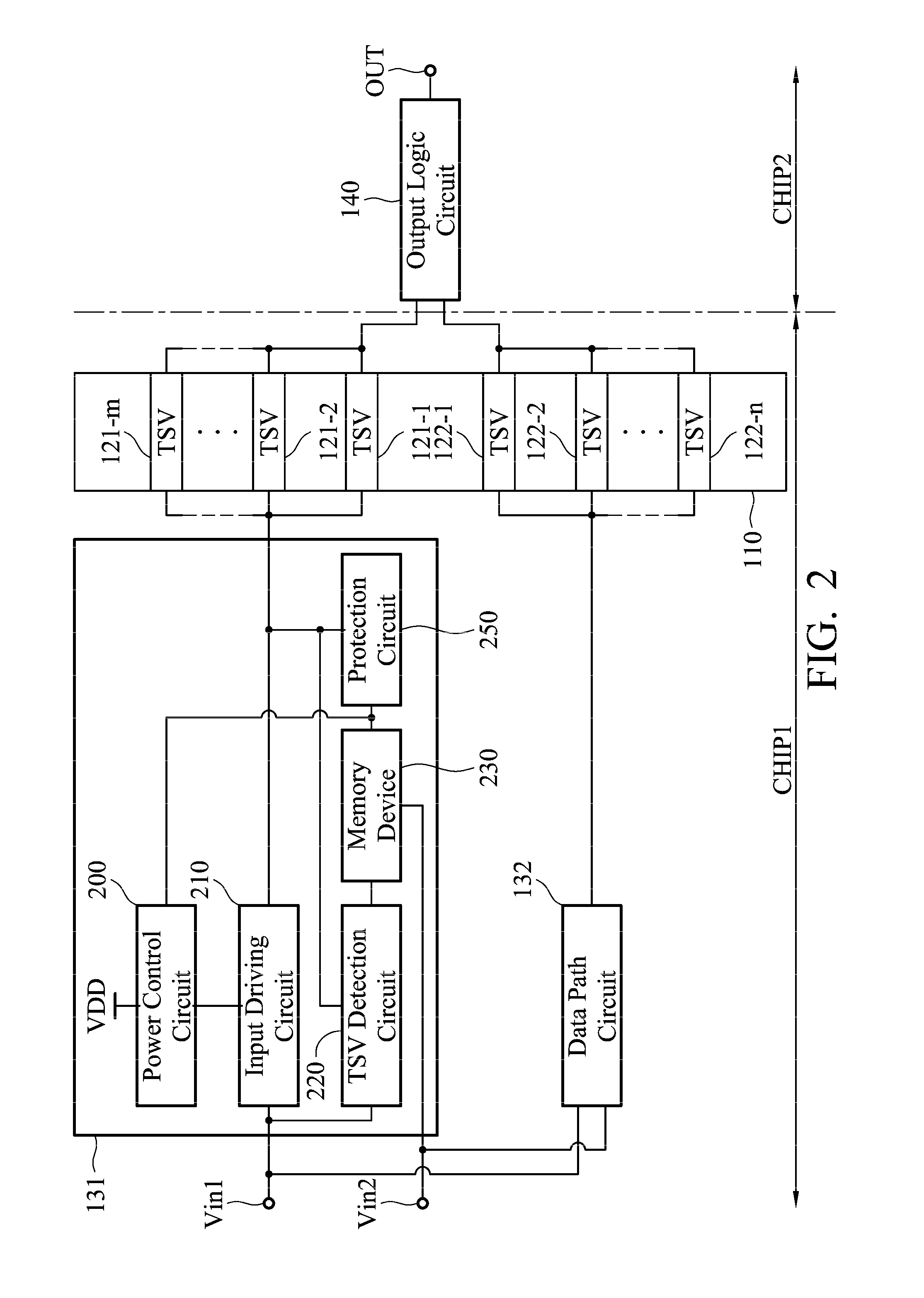 Through silicon via repair circuit of semiconductor device