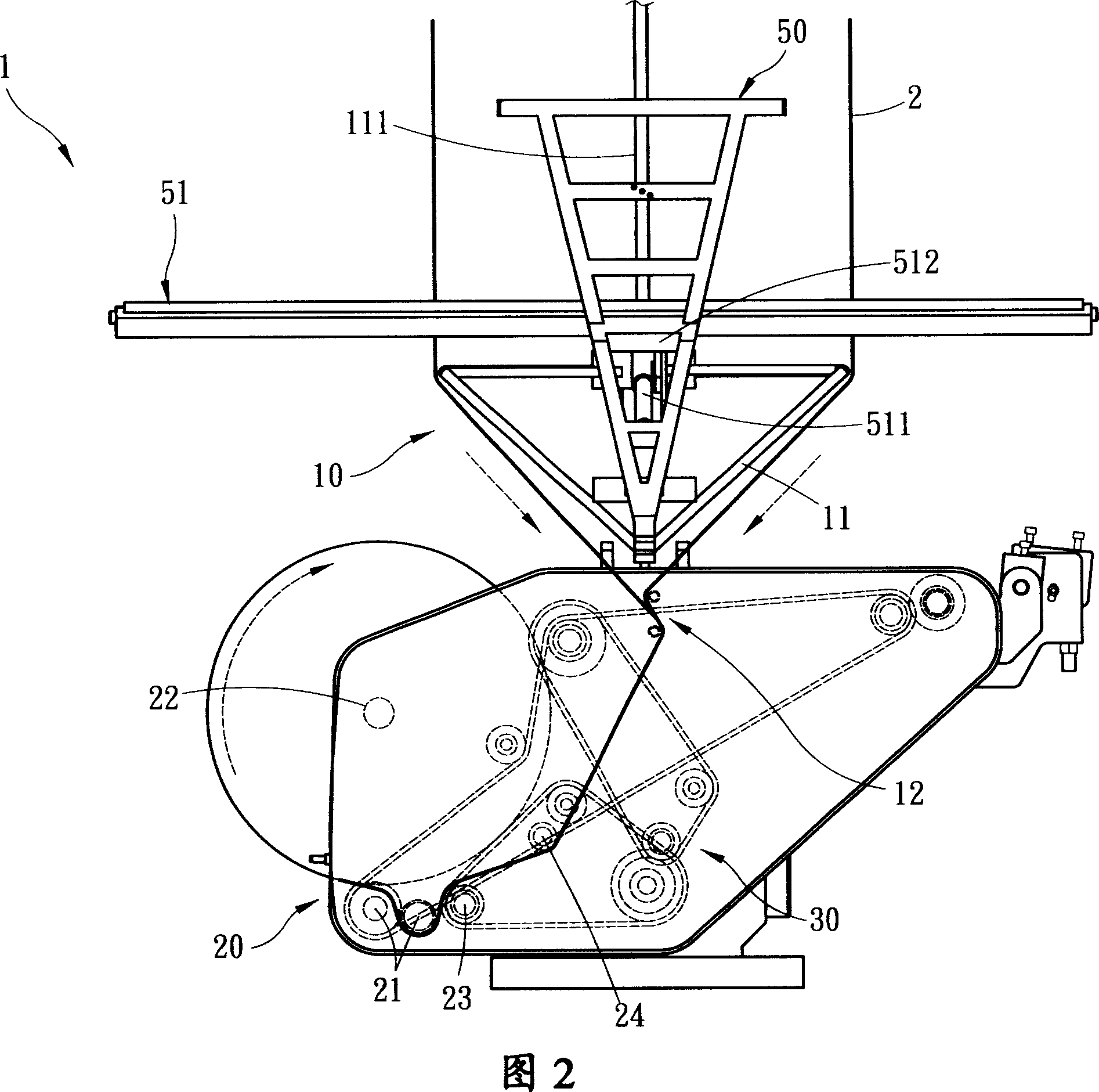 Cloth rolling machine