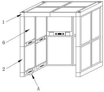 A building thermal insulation mechanism