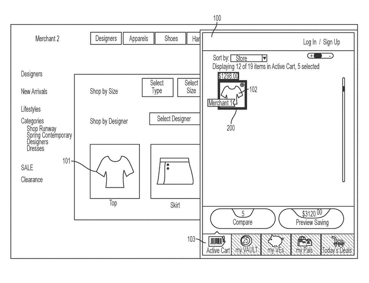 System and method for consumer management purchasing and account information