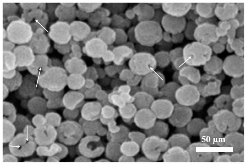 A kind of preparation method of lead ion imprinted composite hollow microsphere