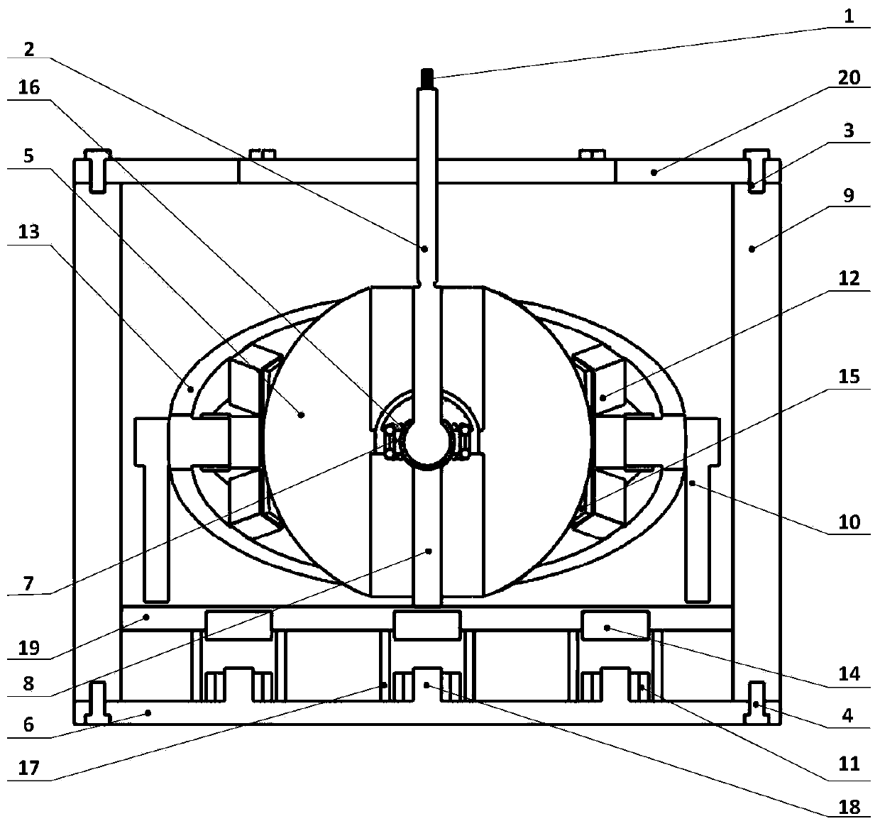 Permanent magnet rotor driving type multi-degree-of-freedom motion motor