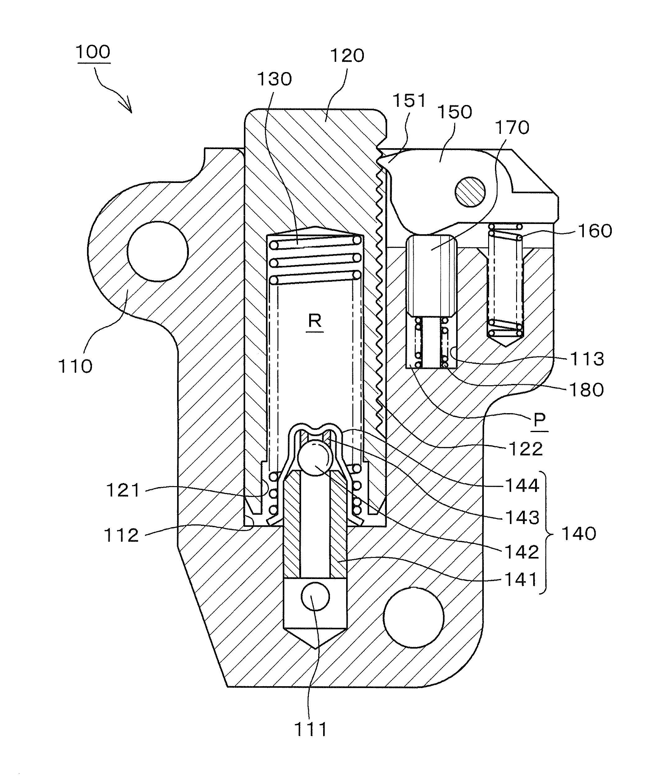 Ratchet-type tensioner