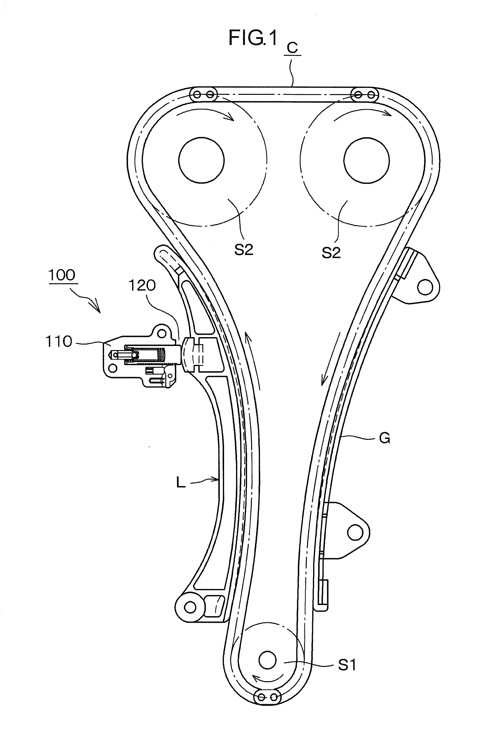 Ratchet-type tensioner