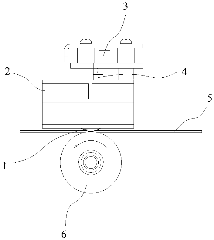 One-way coin measuring mechanism for financial equipment and equipment