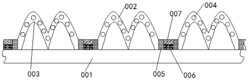 High-strength double-wave pipeline and preparation method thereof