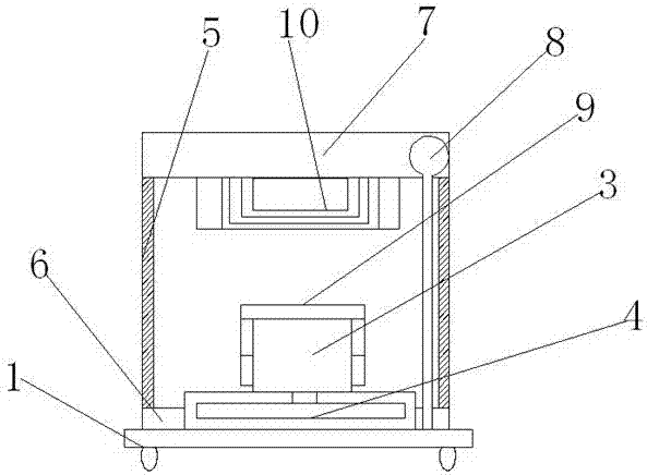 Intelligent energy-saving cooling system for large farm