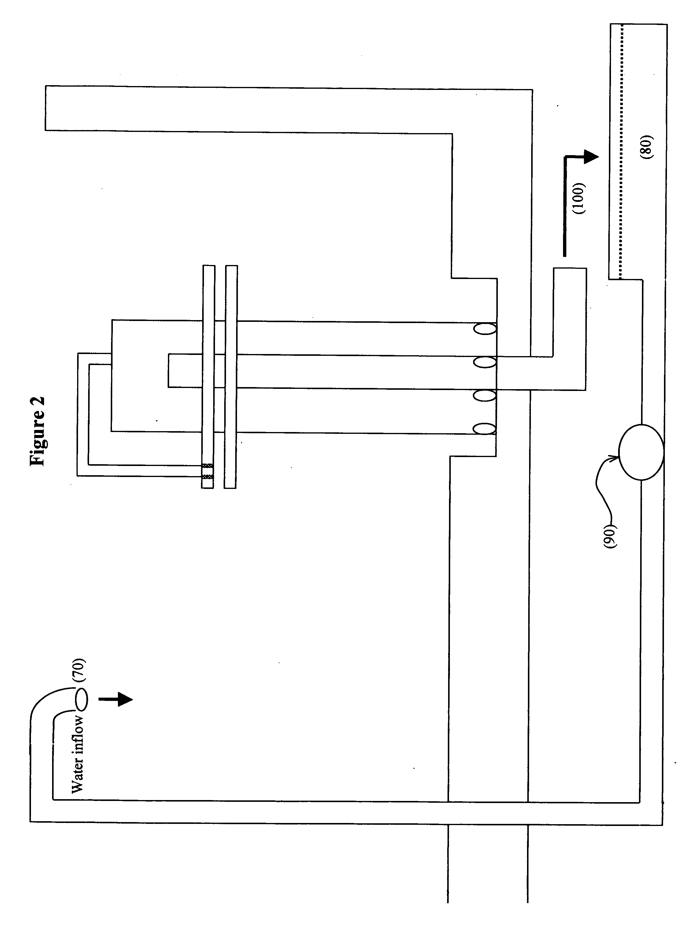 Ebb-and-flow drain and fluid-handling system