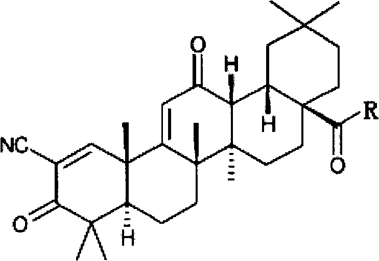 Application of oleanolic acid derivative and pharmaceutically acceptable salts thereof in diabetic eye disease treatment