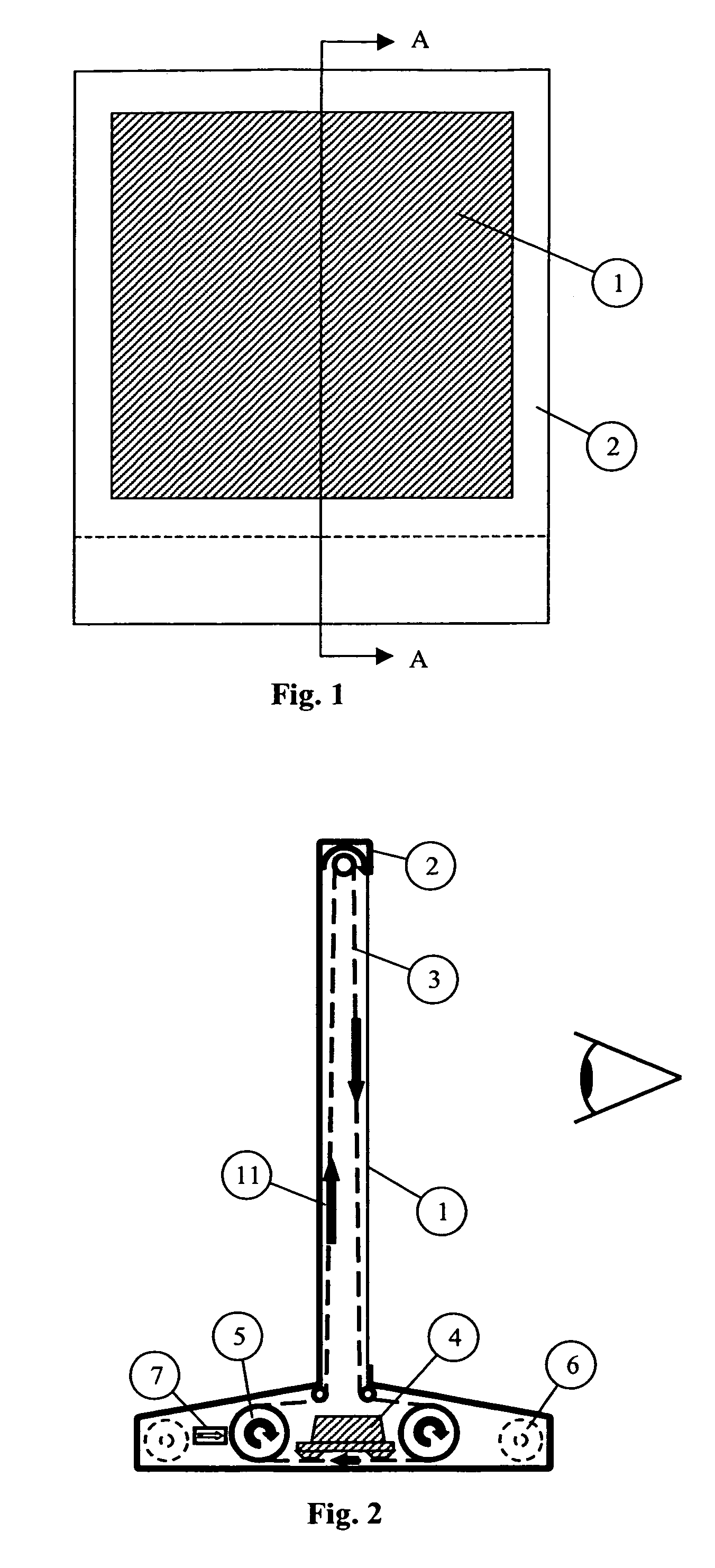 Scrolling electronic signage