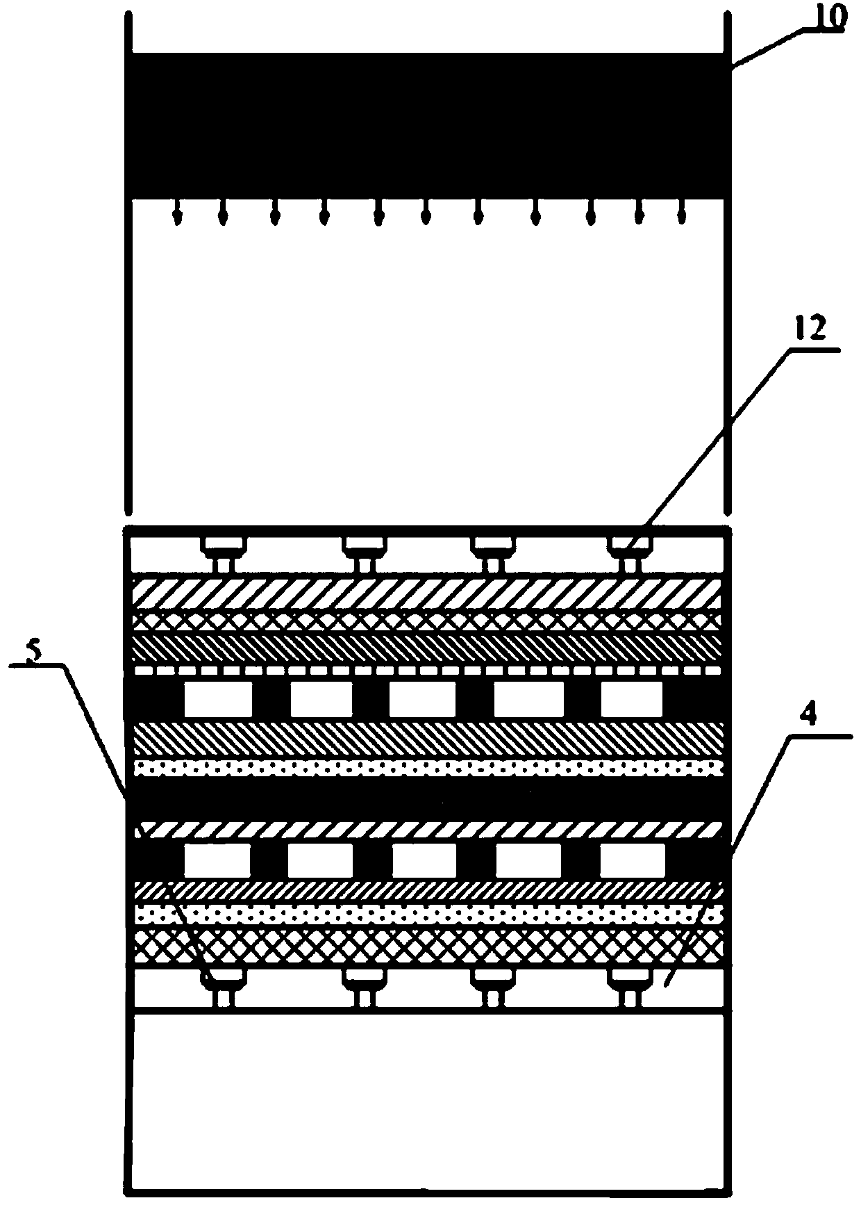 Tester and method for simulating stability of coal pillar group in dynamic load cutter post type residual mining area