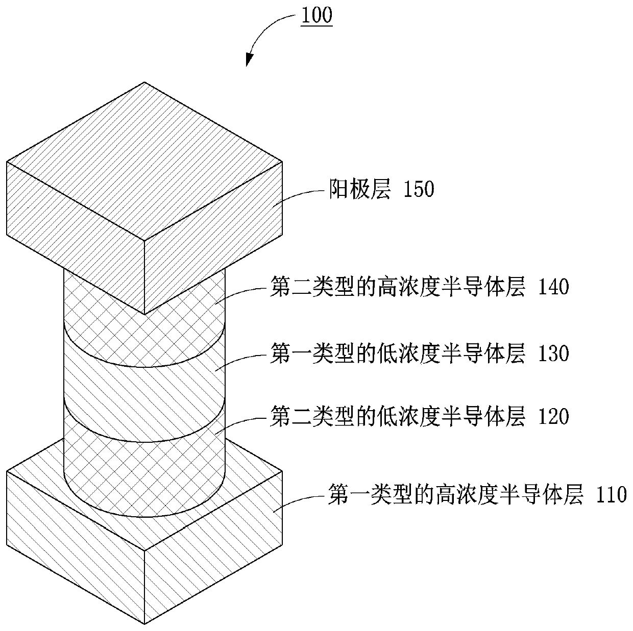 Two-terminal vertical type 1t-dram and manufacturing method therefor