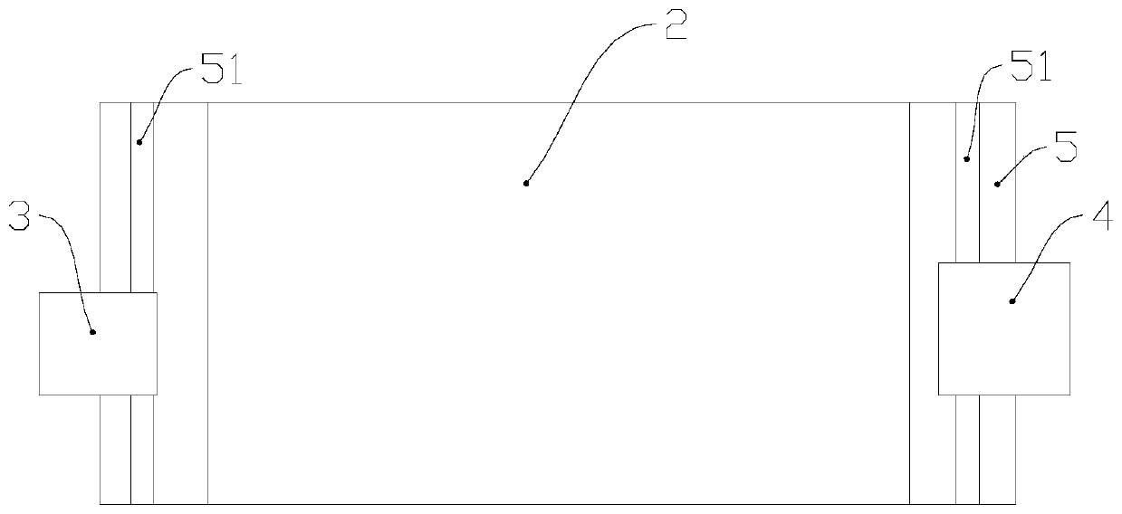 Parallelism detecting device and film sticking machine