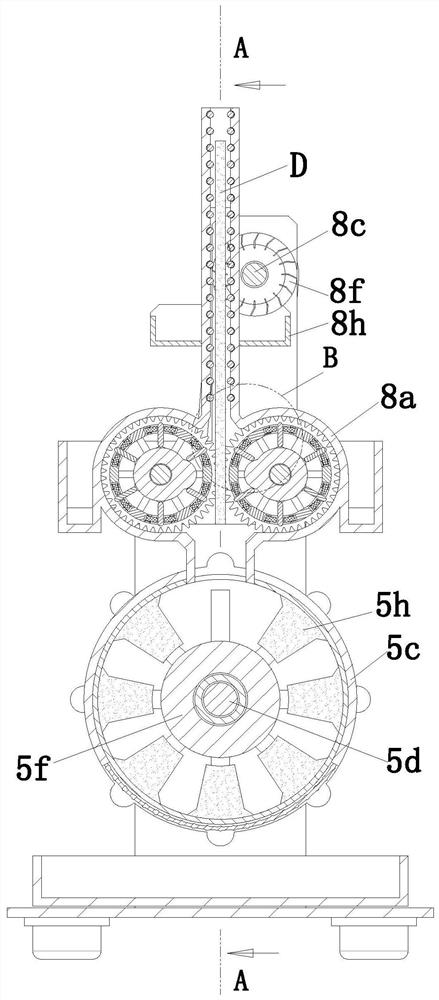 Flame-retardant shaving board manufacturing and processing raw material treatment machine and method