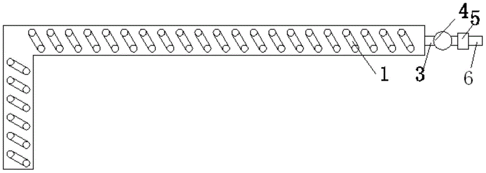 Refrigerating condenser without refrigerant superheating section and refrigerating method thereof