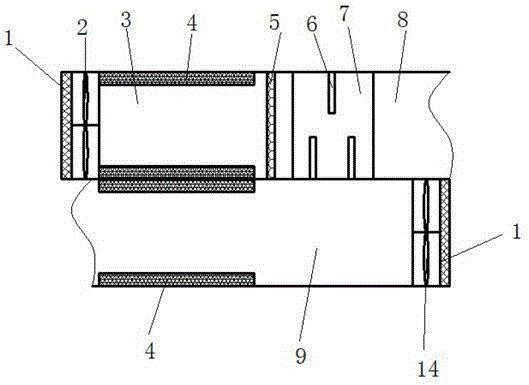 Two-channel air purifier and control system thereof