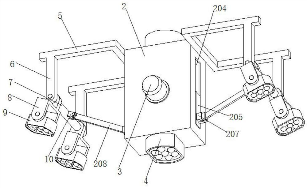 A UAV high-precision full-frame tilt photogrammetry device