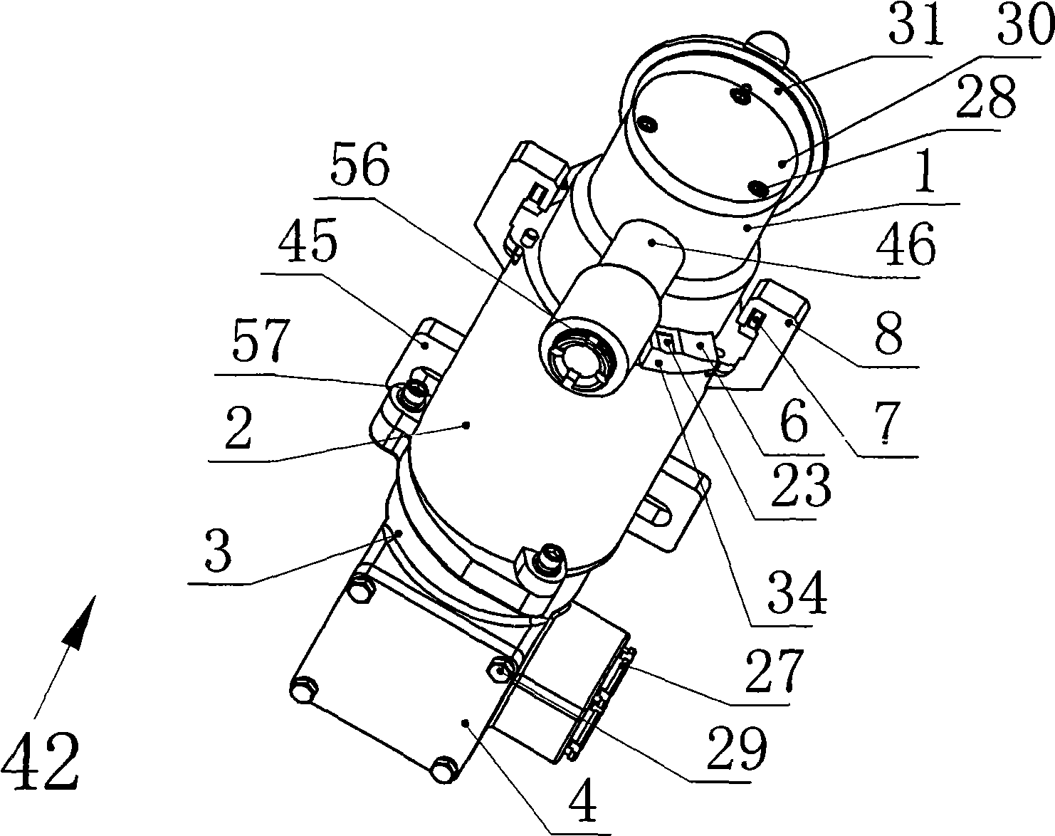 Mining flame-proof latch connector