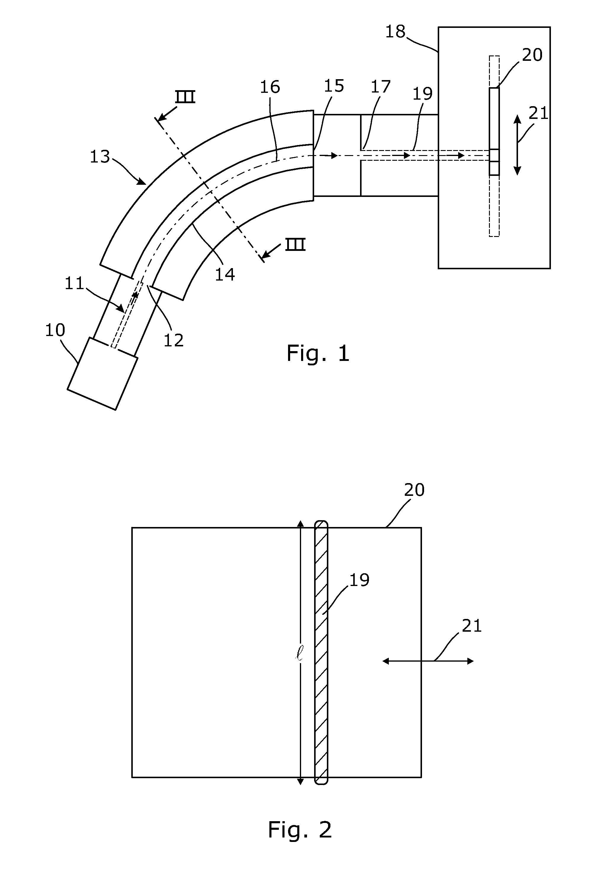 Ion Beam Bending Magnet for a Ribbon-Shaped Ion Beam