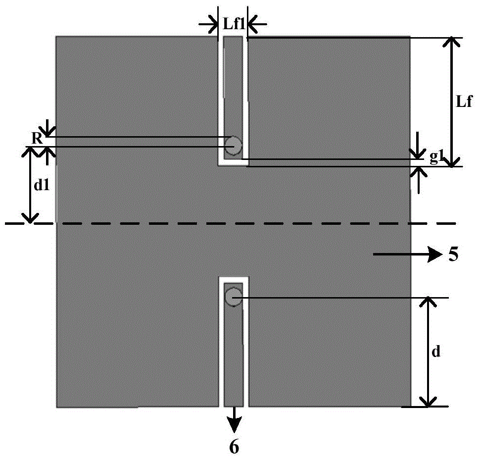 Planar antenna for dual-frequency millimeter wave system