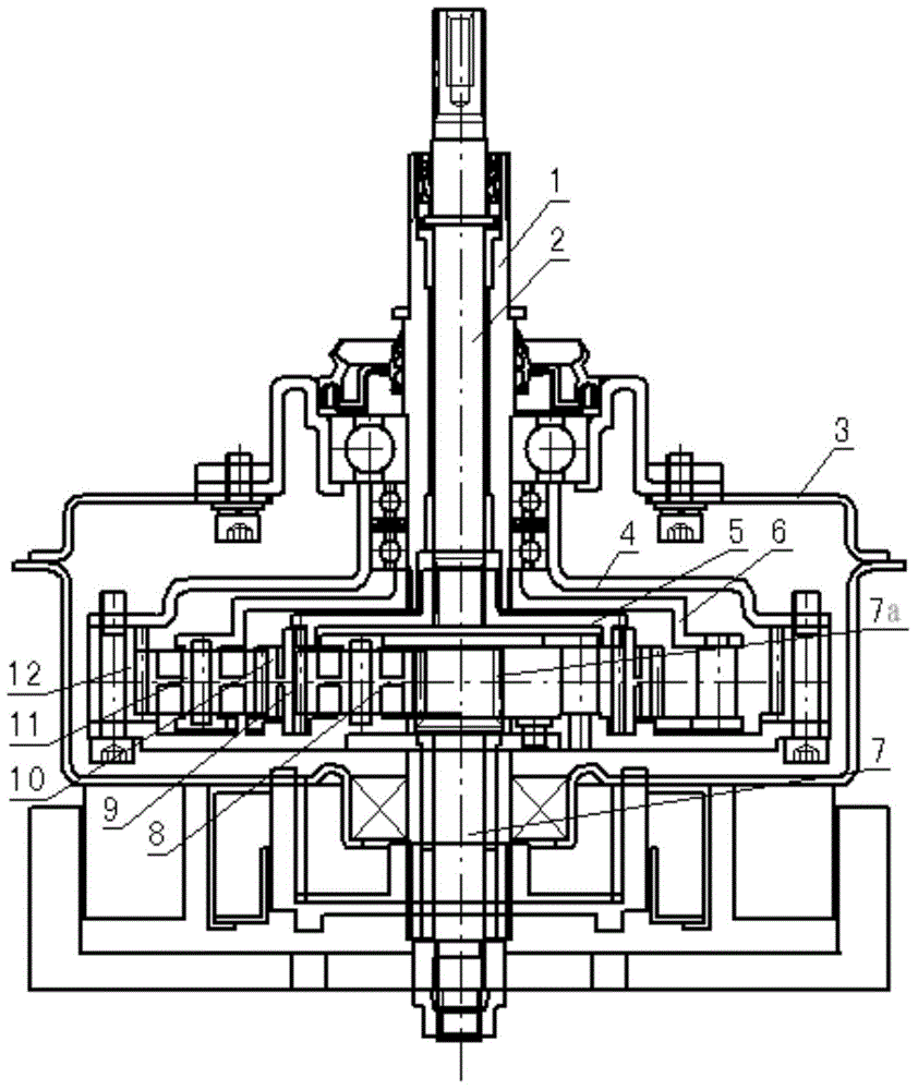 Double-driver washer and reducing clutch therefor