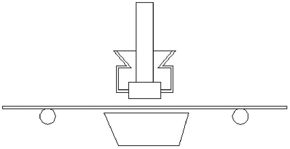 Ultrasonic dust removing device for spinning