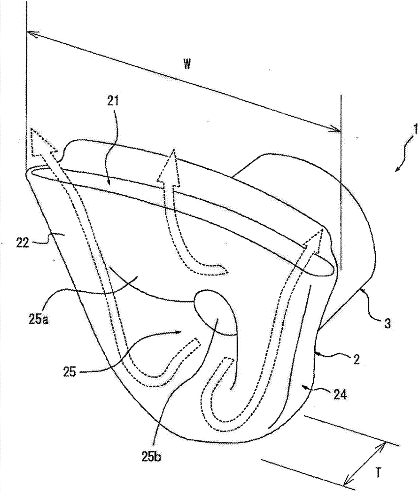 Blowing device