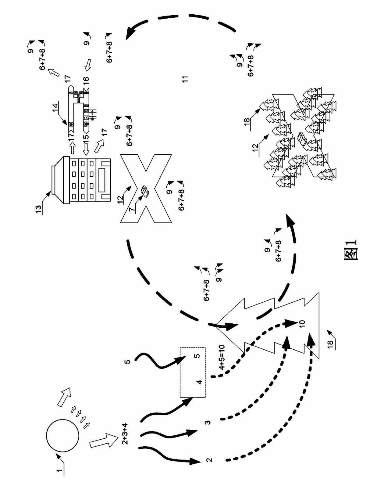 Repairing device and repairing system for air replacing environment