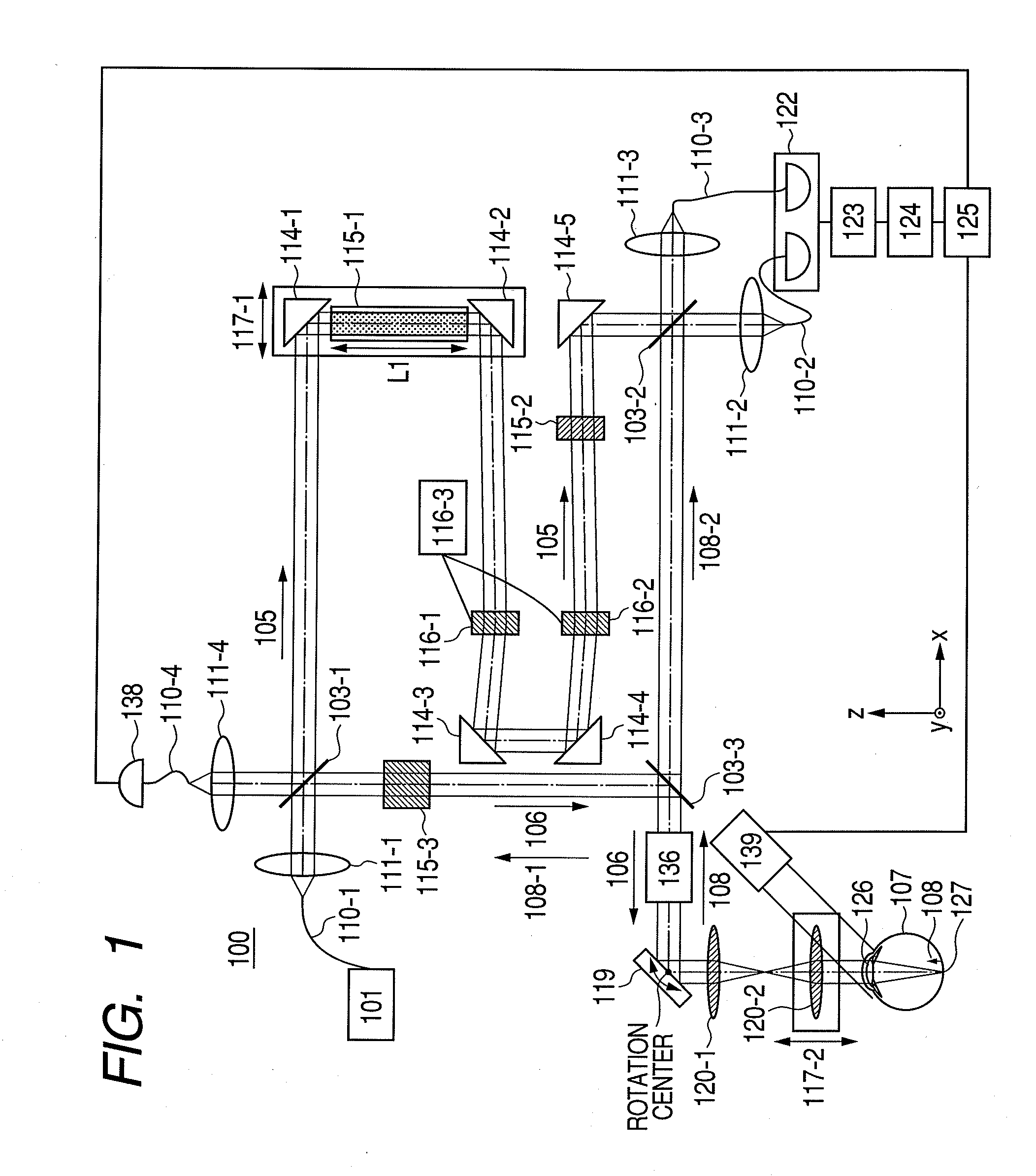 Optical coherence tomographic imaging device and imaging method of optical coherence tomographic image