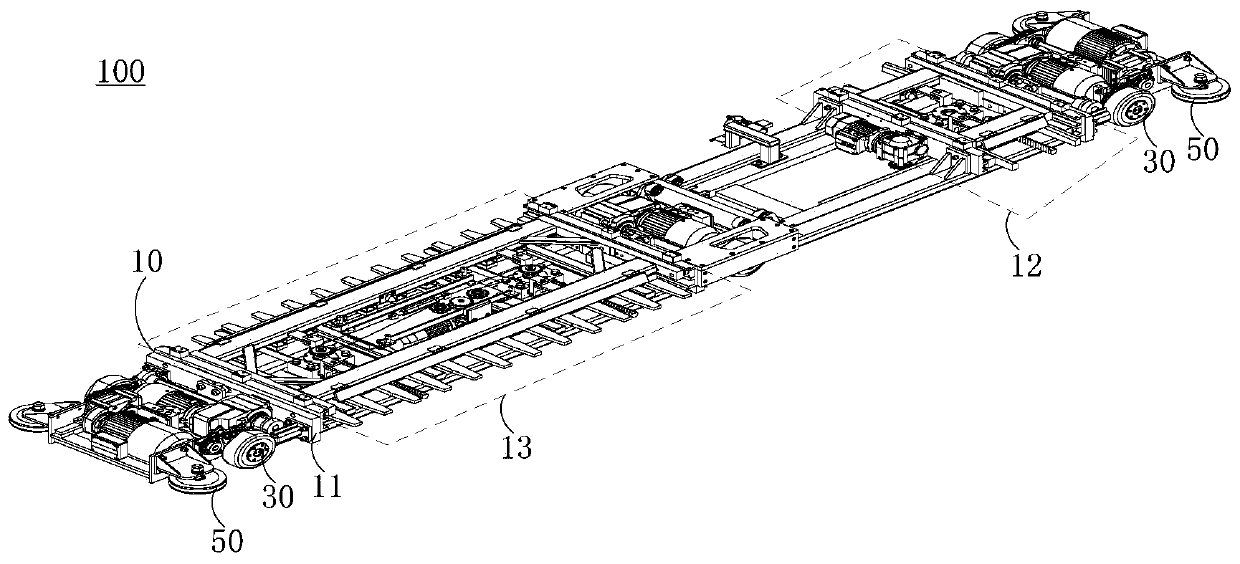 Vehicle handling system for automatically controlling comb frame from stopping stretching and stereo garage