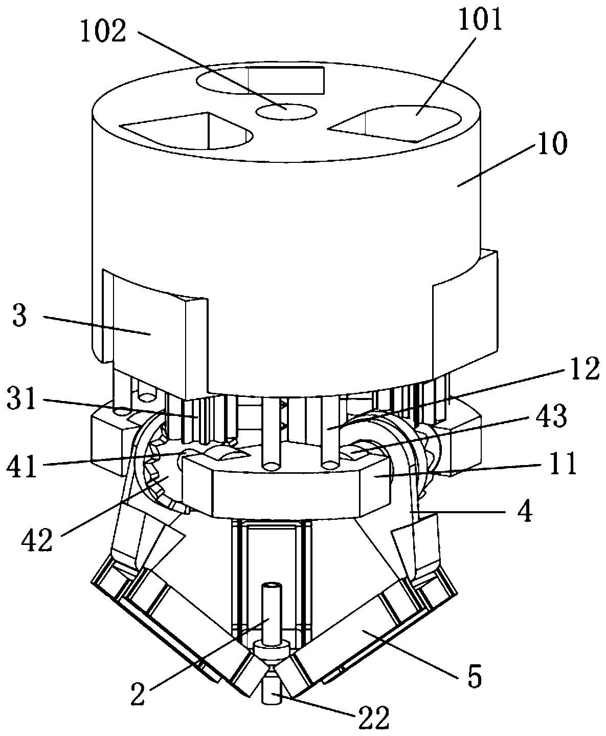 In-vivo additional material repair system and in-vivo repair device