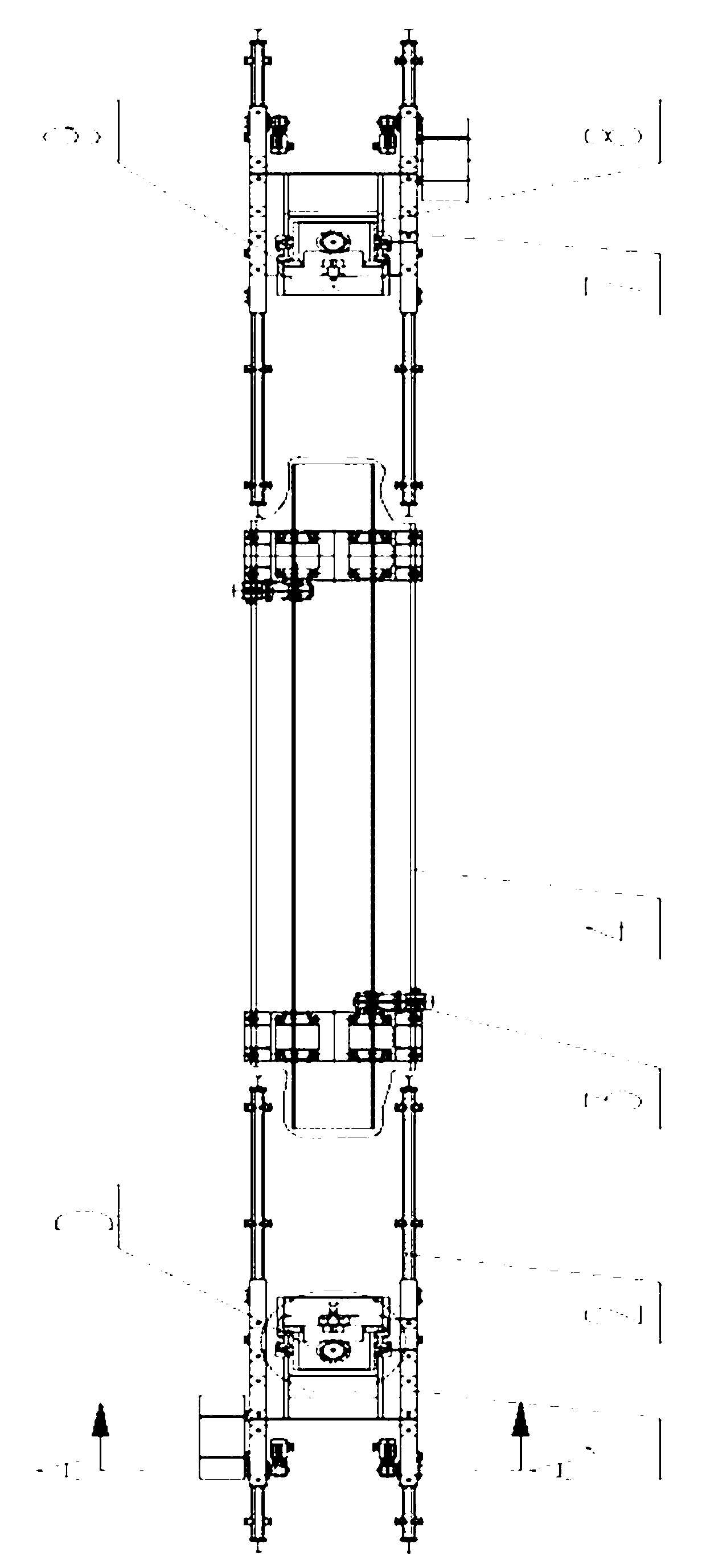 Steel pipe end rounding machine