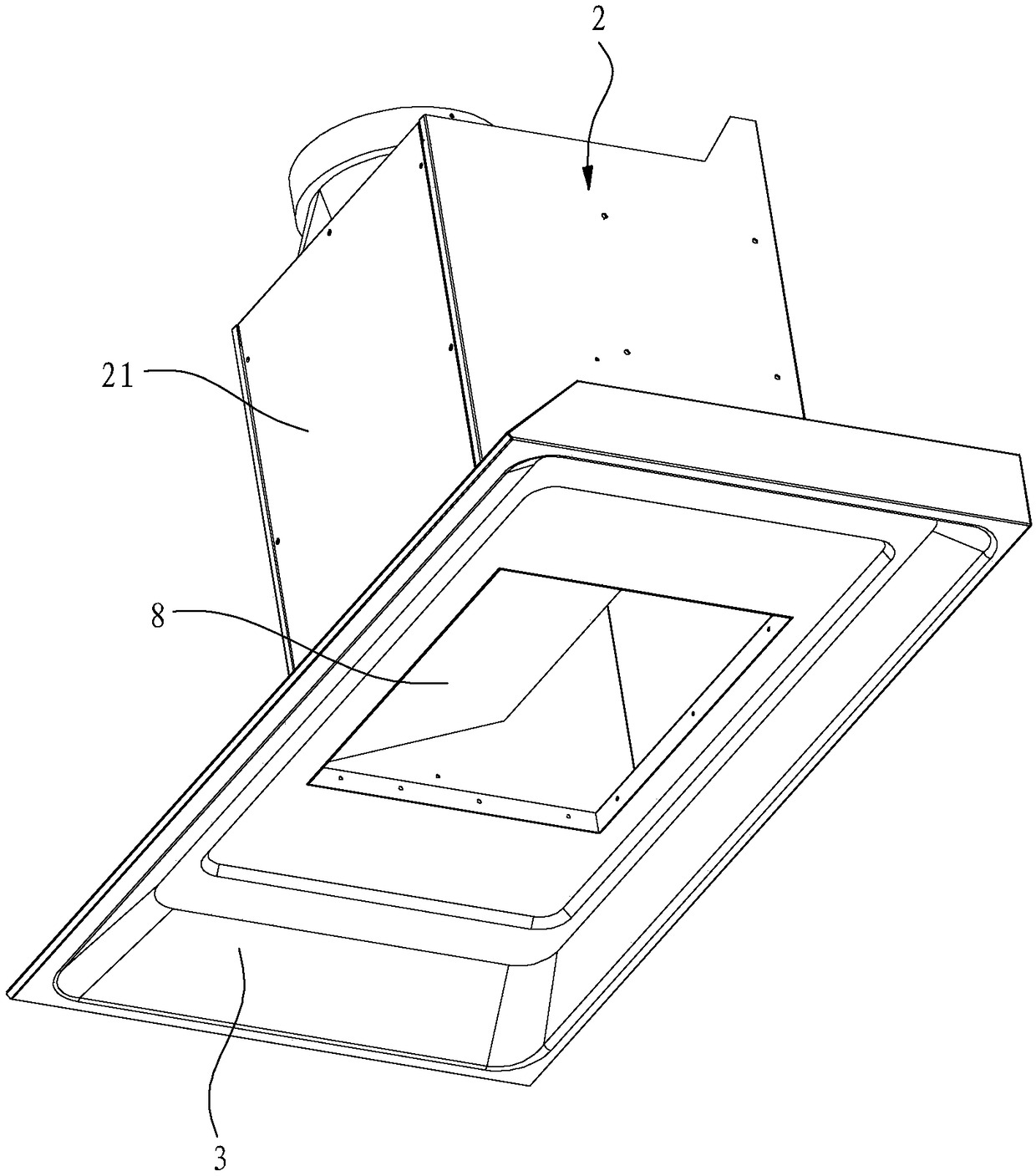 A Range Hood Applied with a Noise Reduction Impeller