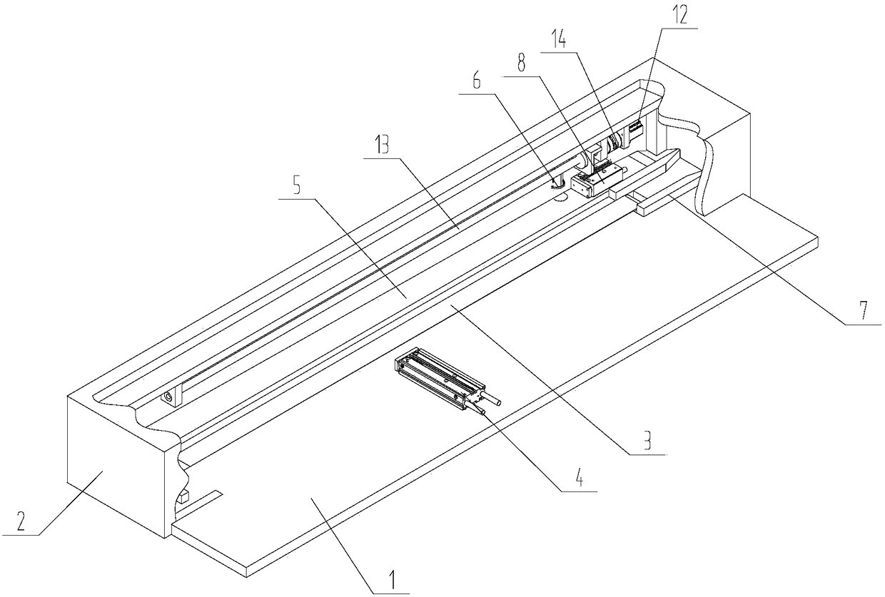 A device for detecting shelf beams by using ring optical fiber group